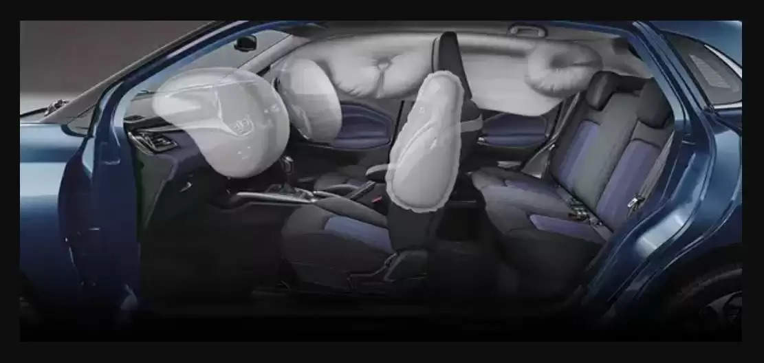 6 airbegs in car